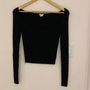 NEVER WORN Garage Long Sleeve Square Neck